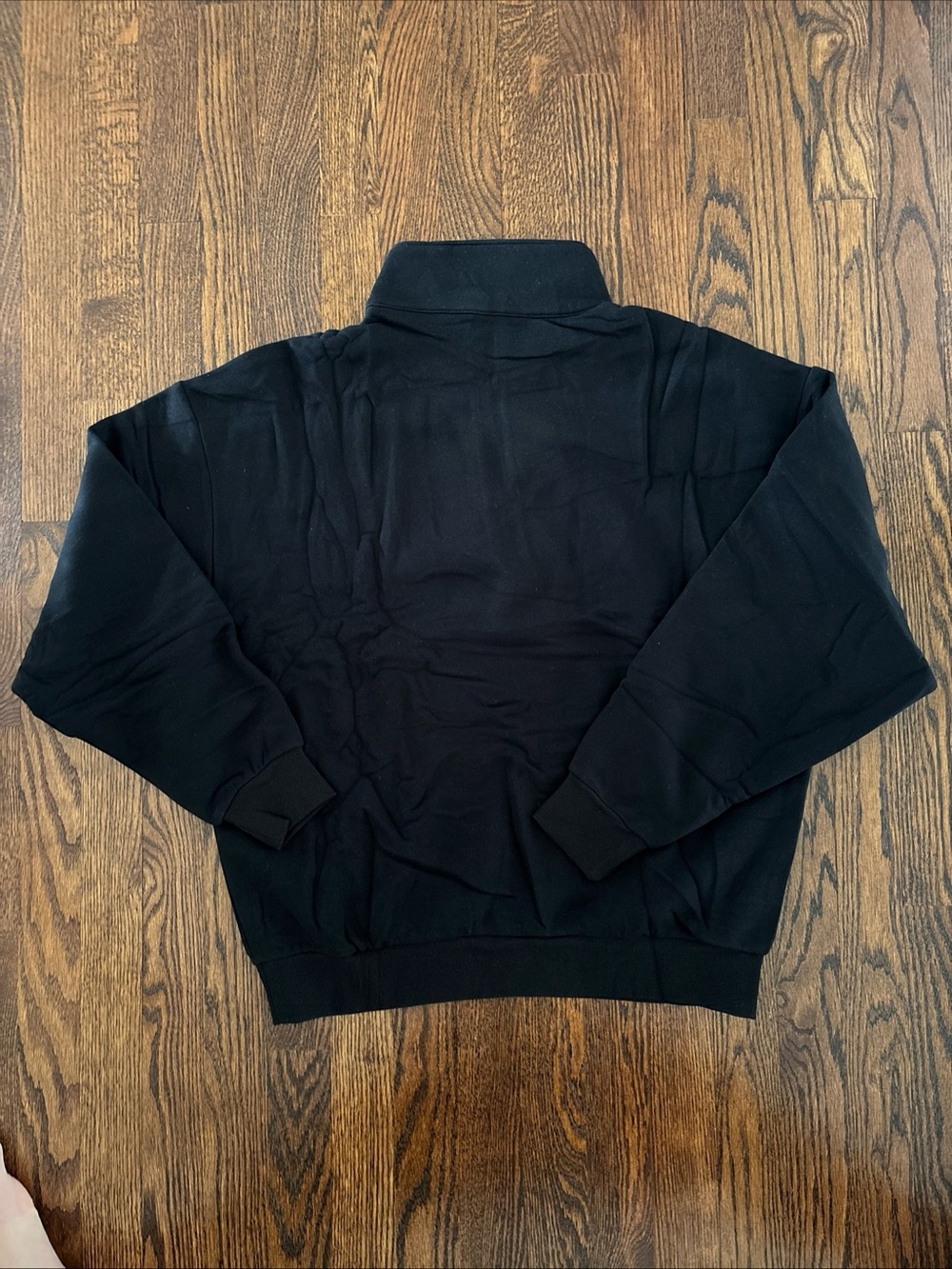 ALO Yoga Men’s Black Half-Zip Pullover Sweatshirt - Picture 3 of 9